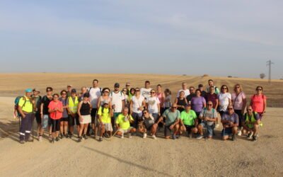 La Asociación de Amigos del Camino de Santiago de Utrera celebra con éxito su segunda ruta del curso.