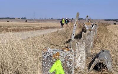 Un paso más por nuestros caminos – Señalizacion de etapa desde Utrera a Alcalá de Guadaira.