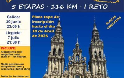 Camino de Santiago Francés – del 01 al 07 de julio de 2026